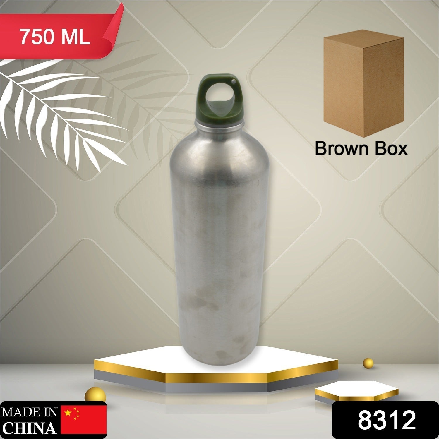 Stainless Steel Water Bottle, Fridge Water Bottle, Stainless Steel Water Bottle Leak Proof, Rust Proof, Hot & Cold Drinks, Gym Sipper BPA Free Food Grade Quality Silver Color, Steel fridge Bottle For office/Gym/School 750Ml Stainless Steel Water Bottle, Fridge Water Bottle, Stainless Steel Water Bottle Leak Proof, Rust Proof, Hot & Cold Drinks, Gym Sipper BPA Free Food Grade Quality Silver Color, Steel fridge Bottle For office/Gym/School 750Ml